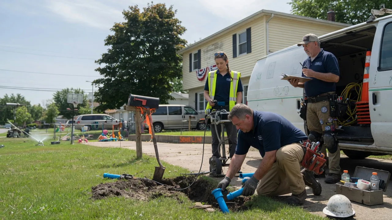 Slab Leak Repair in Luckey, OH near me